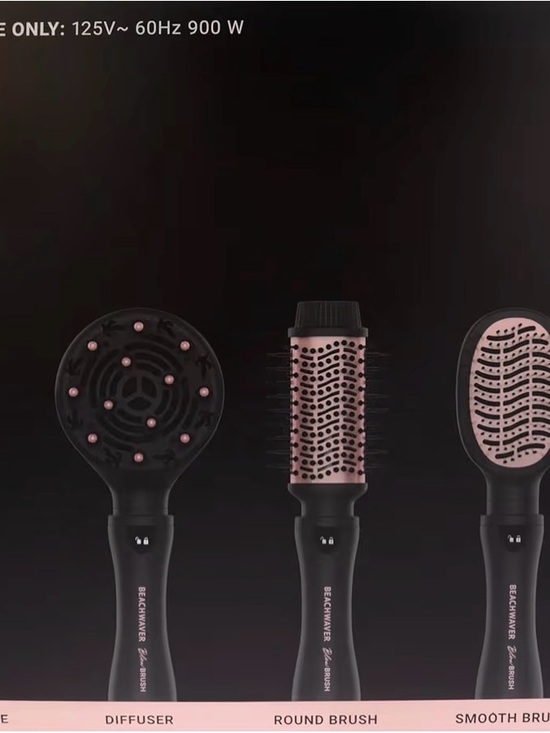 The Beachwaver Co. Other - The Beachwaver Co. 4-Piece Styling Brush Set - Black with Rose Gold